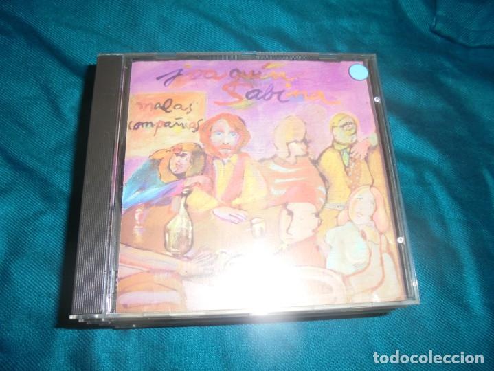 CDs de m&uacute;sica: JOAQUIN SABINA. MALAS COMPA&Ntilde;IAS. EPIC, 1988. CD. IMPECABLE (#) - Foto 1
