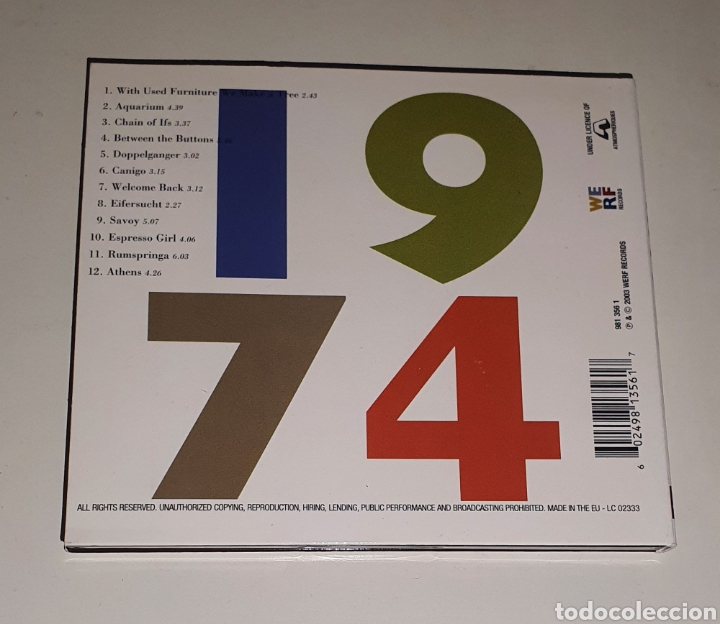 CDs de m&uacute;sica: NITS / CD DIGIPACK / 1974 - Foto 3