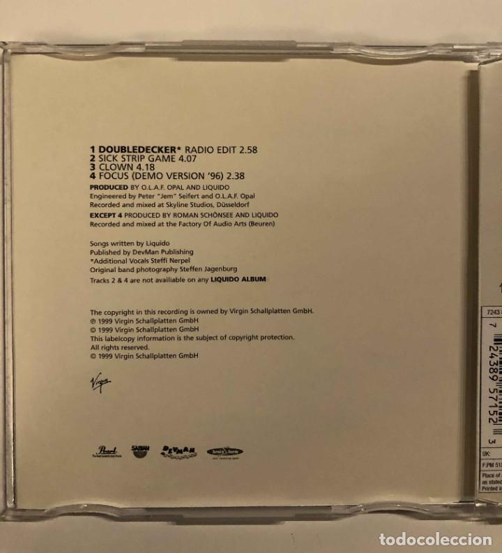 CDs de m&uacute;sica: CD SG Liquido &lrm;&ndash; Doubledecker - Foto 2