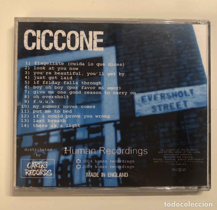 CDs de m&uacute;sica: CD Ciccone &lrm;&ndash; Eversholt Street - Foto 2