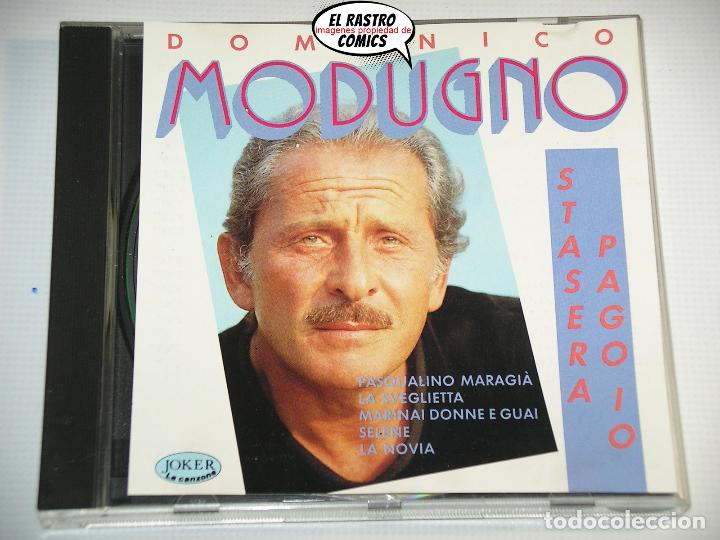 CDs de m&uacute;sica: Domenico Modugno, Stasera pago io, CD 1992 - Foto 1