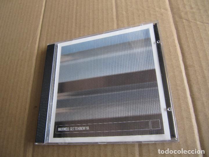 CDs de m&uacute;sica: Maxwell Get To Know Ya CD SINGLE - Foto 1
