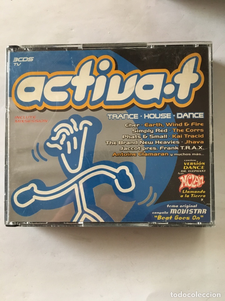 CDs de m&uacute;sica: ACTIVA T-3 CD TRANCE HOUSE DANCE - Foto 1