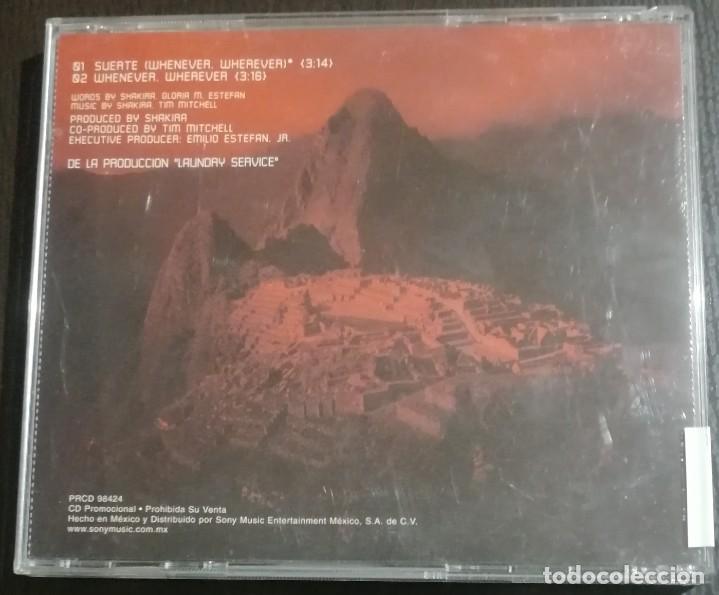CDs de m&uacute;sica: Shakira - Suerte (Whenever, Wherever) - Foto 2