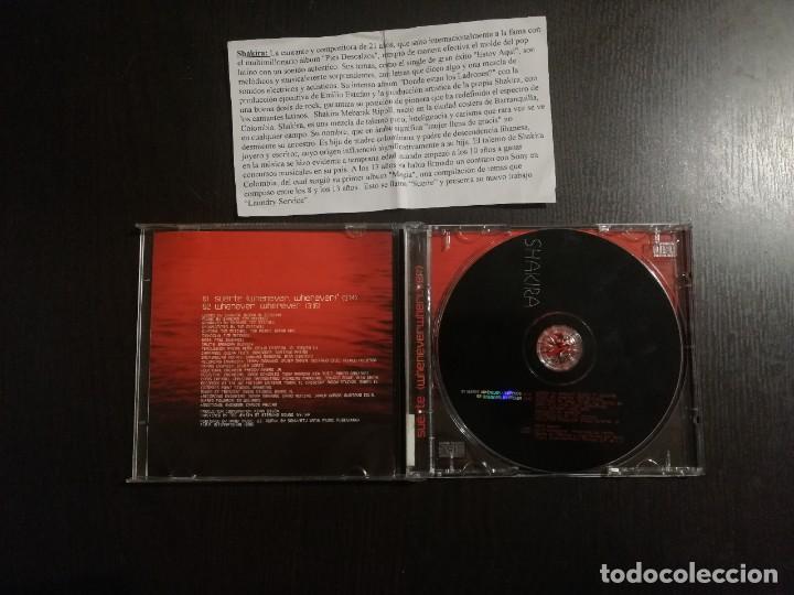 CDs de m&uacute;sica: Shakira - Suerte (Whenever, Wherever) - Foto 3