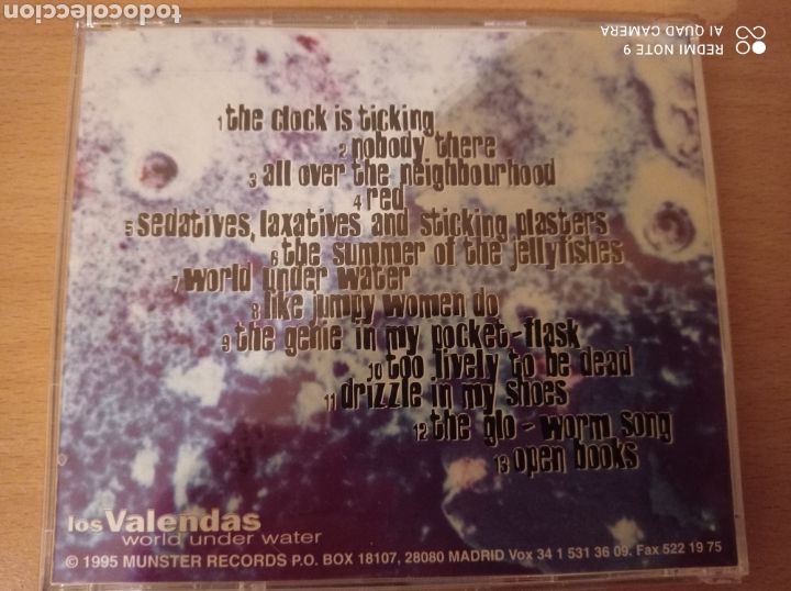 CDs de m&uacute;sica: LOS VALENDAS. World Under Water. - Foto 2