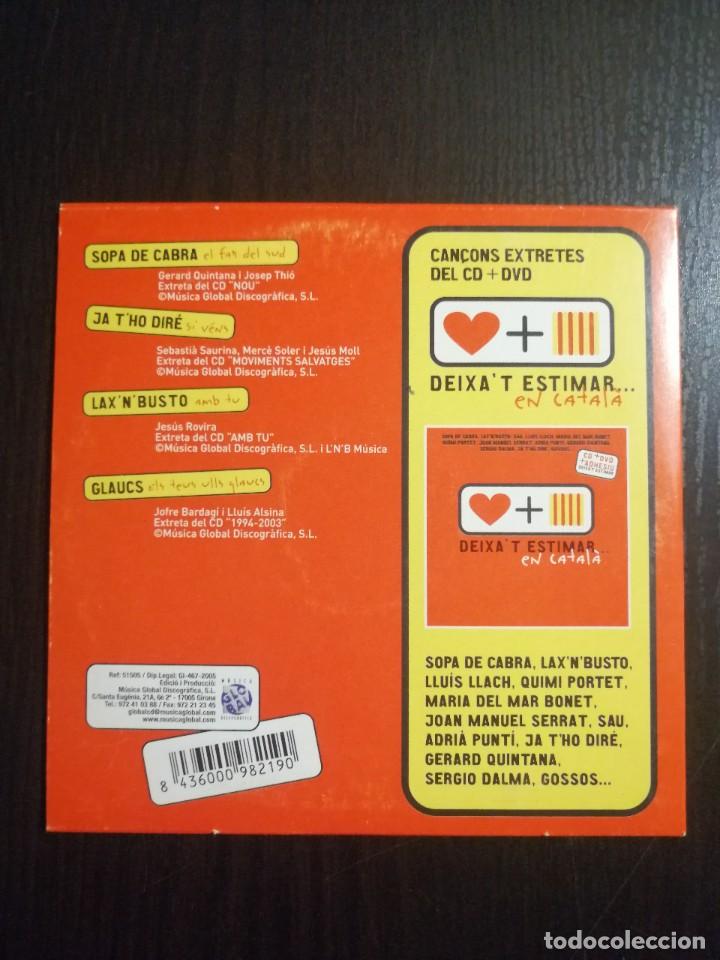 CDs de m&uacute;sica: Single &rdquo;Deixat estimar... en catal&agrave;&rdquo; - Foto 2