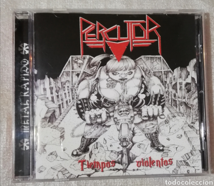 CDs de m&uacute;sica: CD M&uacute;sica Percutor-Tiempos Violentos. - Foto 1