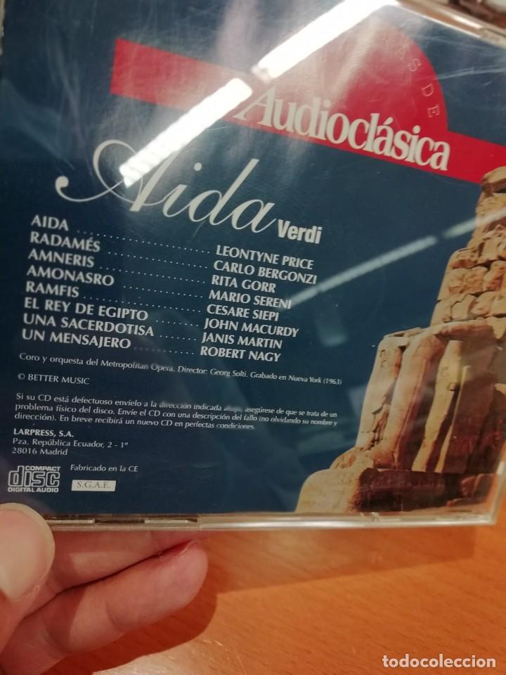 CDs de m&uacute;sica: AIDA - VERDI (OPERA) - DIR. GEORG SOLTI - Foto 3