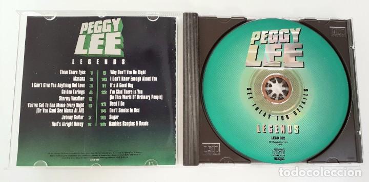 CDs de m&uacute;sica: Peggy Lee CD - Legends - Foto 3