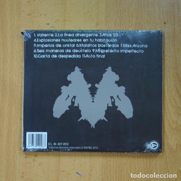 CDs de m&uacute;sica: WAYNE - GUION PARA UN MANIACO - CD - Foto 2