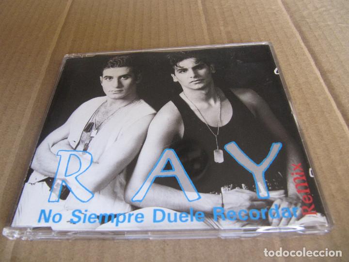CDs de m&uacute;sica: CD SINGLE - RAY - NO SIEMPRE DUELE RECORDAR - Foto 1