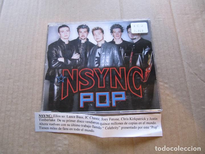 CDs de m&uacute;sica: NSYNC POP CD SINGLE PROMO CADENA 100 - Foto 1