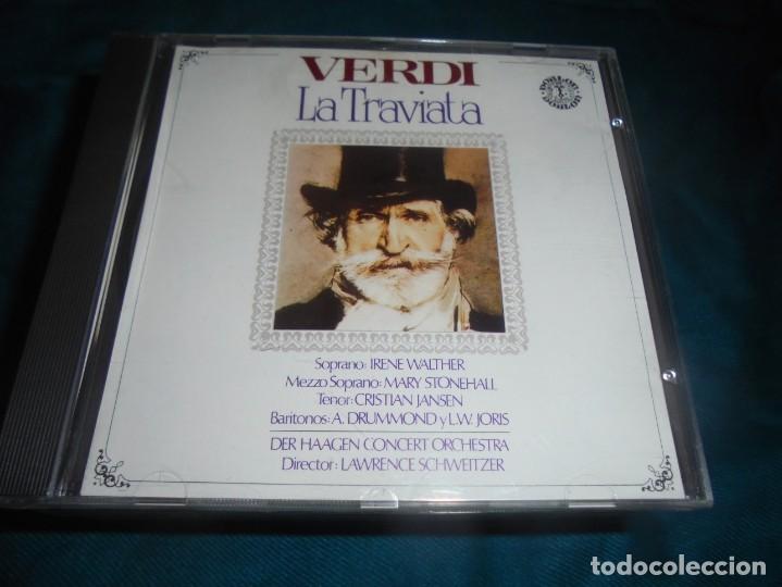 CDs de m&uacute;sica: VERDI. LA TRAVIATA. DOBLON, 1990. CD. IMPECABLE - Foto 1