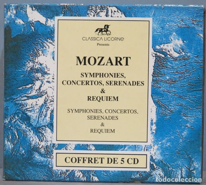 CDs de m&uacute;sica: CAJA 5 CD. MOZART. LICORNE - Foto 1