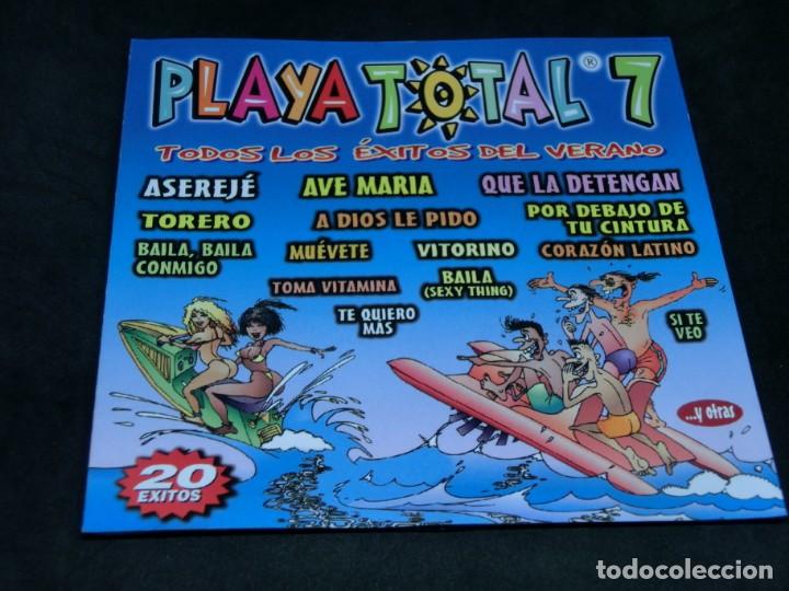 CDs de m&uacute;sica: CD - PLAYA TOTAL 7 - VARIOS - TODOS LOS &Eacute;XITOS DEL VERANO - 20 &Eacute;XITOS - OPEN RECORDS - 2002 - Foto 4