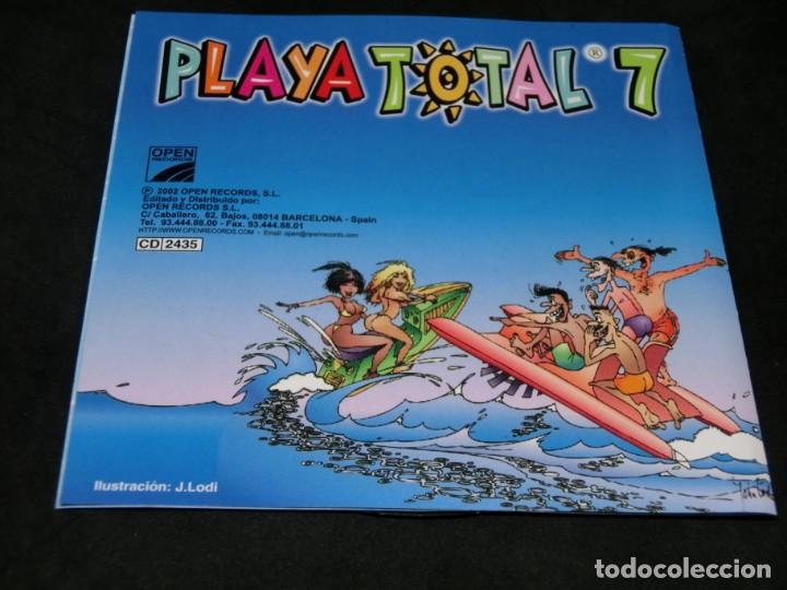 CDs de m&uacute;sica: CD - PLAYA TOTAL 7 - VARIOS - TODOS LOS &Eacute;XITOS DEL VERANO - 20 &Eacute;XITOS - OPEN RECORDS - 2002 - Foto 5
