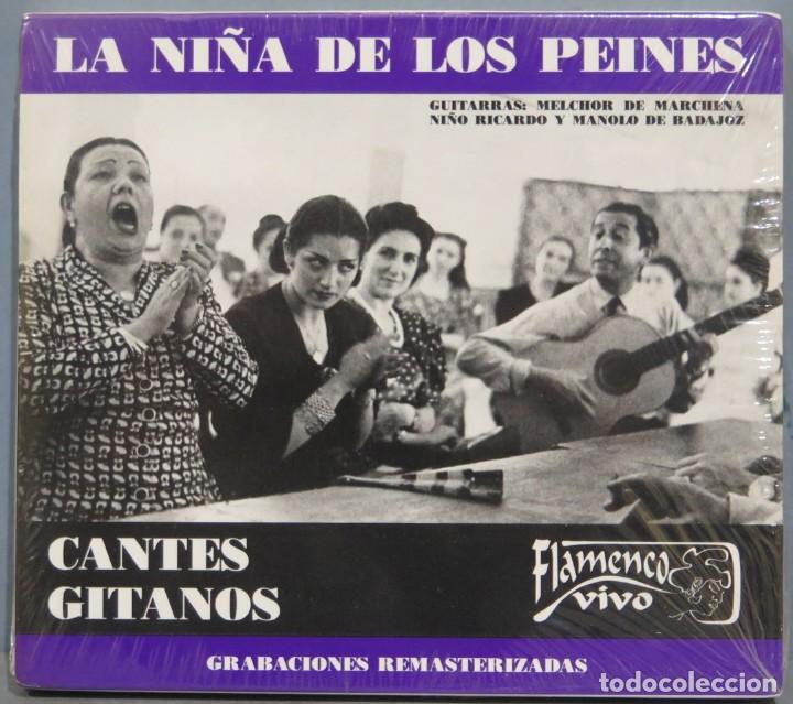 CDs de m&uacute;sica: CD. CANTES GITANOS. LA NI&Ntilde;A DE LOS PEINES. PRECINTADO - Foto 1