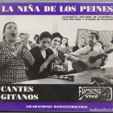 CDs de Música: CD. CANTES GITANOS. LA NIÑA DE LOS PEINES. PRECINTADO. Lote 224524087