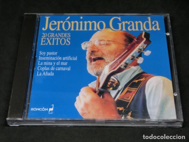 CDs de m&uacute;sica: JER&Oacute;NIMO GRANDA - 20 GRANDES &Eacute;XITOS - CD - 1995 GRANADA - Foto 1