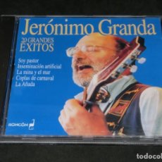 CDs de Música: CD - JERÓNIMO GRANDA - 20 GRANDES ÉXITOS - 1995 GRANADA. Lote 224553106