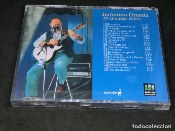 CDs de m&uacute;sica: JER&Oacute;NIMO GRANDA - 20 GRANDES &Eacute;XITOS - CD - 1995 GRANADA - Foto 2