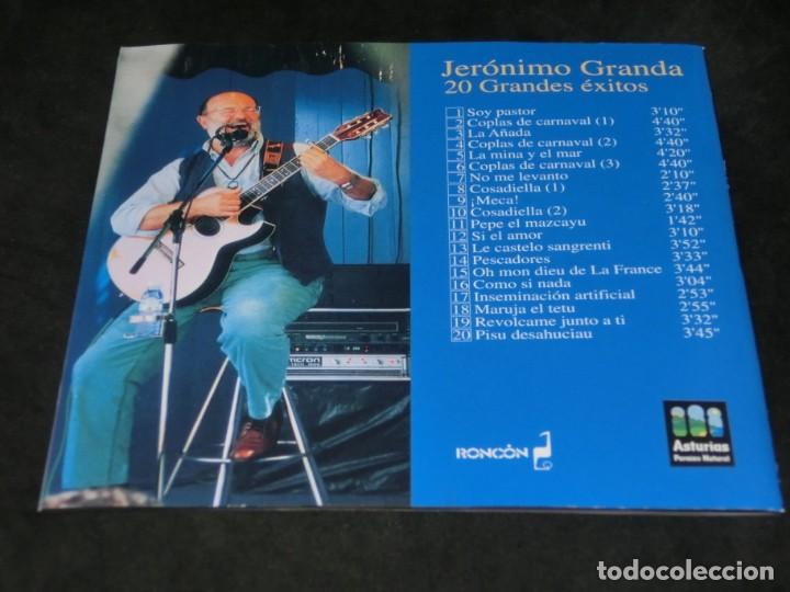 CDs de m&uacute;sica: JER&Oacute;NIMO GRANDA - 20 GRANDES &Eacute;XITOS - CD - 1995 GRANADA - Foto 4