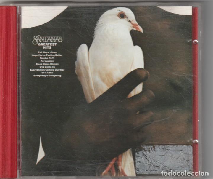 CDs de m&uacute;sica: SANTANA - GREATEST HITS (CD CBS) - Foto 1