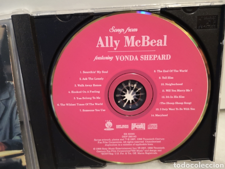 CDs de m&uacute;sica: Cd Ally McBeal Vonda Shepard - Foto 3