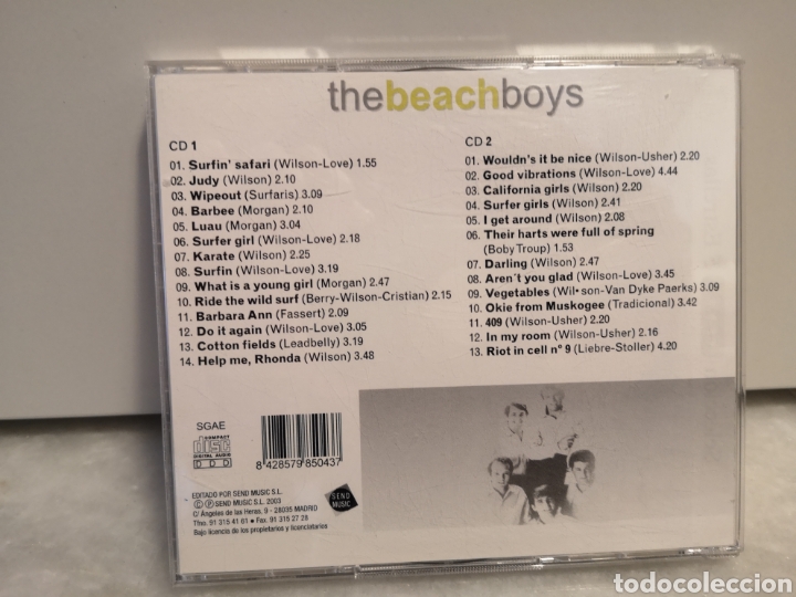 CDs de m&uacute;sica: Doble CD The beach boys - Foto 2