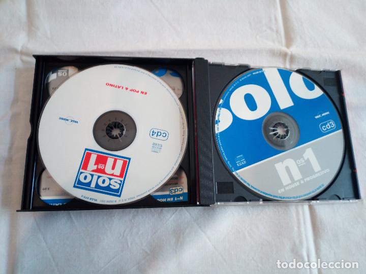 CDs de m&uacute;sica: 104-CD SOLO N&ordm; 1, los 60 exitos del momento, 4 Cds - Foto 4