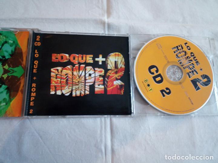 CDs de m&uacute;sica: 101-CD LO QUE MAS ROMPE 2 , 2 Cds - Foto 3