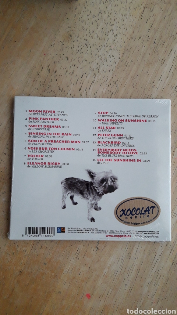 CDs de m&uacute;sica: CAP PELA. MOON RIVER. A&Uacute;N RETRACTILADO - Foto 2