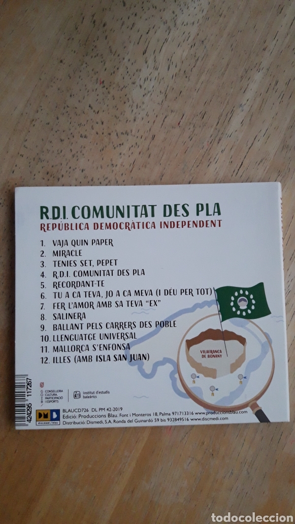 CDs de m&uacute;sica: TOMEU PENYA. RDI COMUNIDAT DES PLA - Foto 2