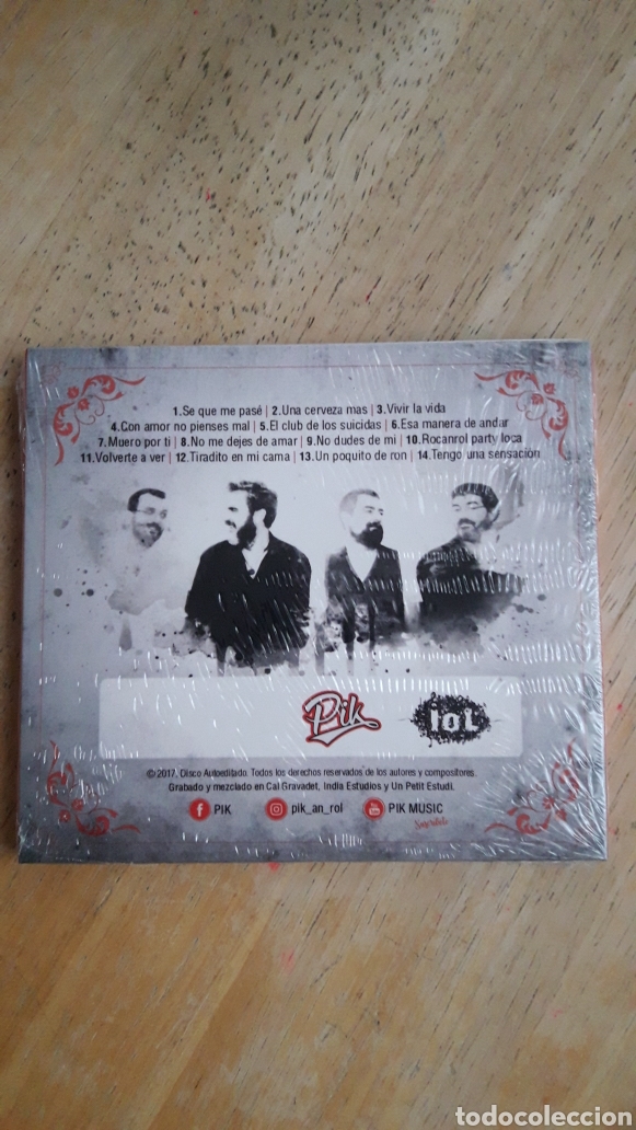 CDs de m&uacute;sica: PIK. A&Uacute;N RETRACTILADO - Foto 2