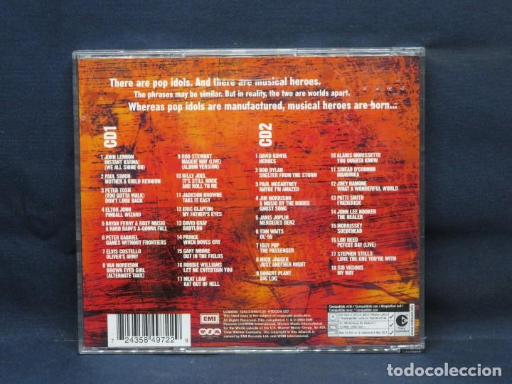 CDs de m&uacute;sica: VARIOS - HEROES - 2 CD - Foto 2