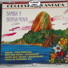 CDs de Música: ORQUESTA ENCANTADA, SAMBA Y BOSSA-NOVA, CD DIVUCSA, PERFIL, 1991. Lote 401364669