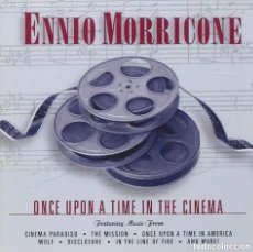 CDs de Música: ONCE UPON A TIME IN THE CINEMA / ENNIO MORRICONE CD BSO - VARESE. Lote 224680400