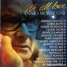 CDs de Música: WE ALL LOVE / ENNIO MORRICONE CD BSO. Lote 224680743