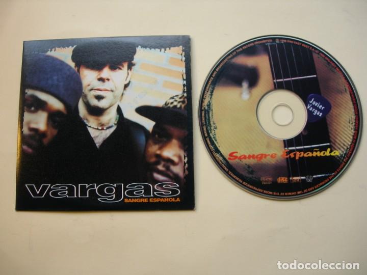 CDs de m&uacute;sica: VARGAS / SANGRE ESPA&Ntilde;OLA / CD SINGLE - Foto 1