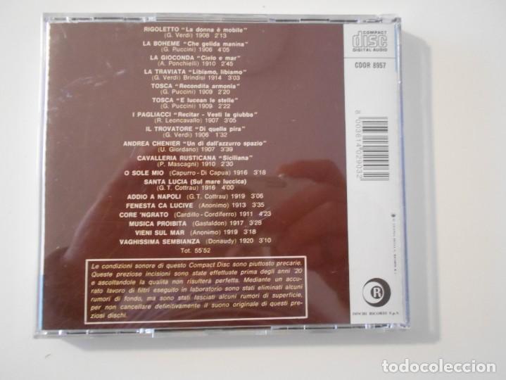 CDs de m&uacute;sica: ENRICO CARUSO. COMPACTO CON 19 TEMAS. - Foto 2