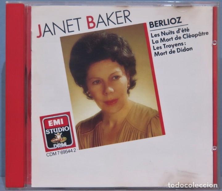 CDs de m&uacute;sica: CD. JANET BAKER. BERLIOZ - Foto 1