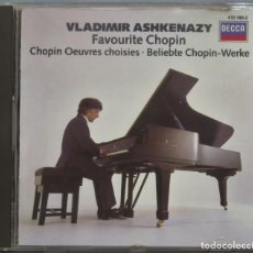 CDs de Musique: CD. FRÉDÉRIC CHOPIN. VLADIMIR ASHKENAZY. FAVOURITE CHOPIN. Lote 224760748