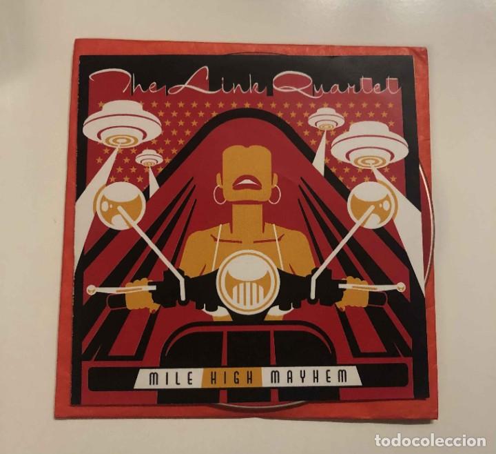 CDs de m&uacute;sica: CD The Link Quartet &lrm;&ndash; Mile High Mayhem. RARO - Foto 1