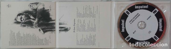 CDs de m&uacute;sica: JOHN COLTRANE, A LOVE SUPREME. CD IMPULSE DIGIPACK - Foto 3