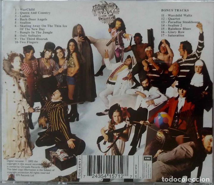 CDs de m&uacute;sica: JETHRO TULL, WAR CHILD. CD UK CON 7 TEMAS EXTRAS - Foto 2
