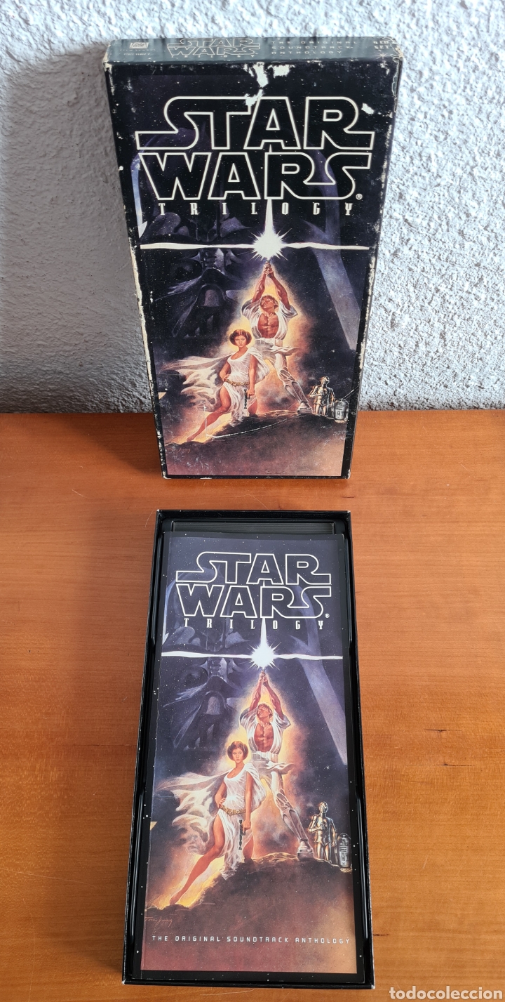 CDs de Música: Star Wars Trilogy Original Soundtrack Anthology John Williams Música BSO Guerra mperio Retorno Jedi - Foto 14 - 224875886