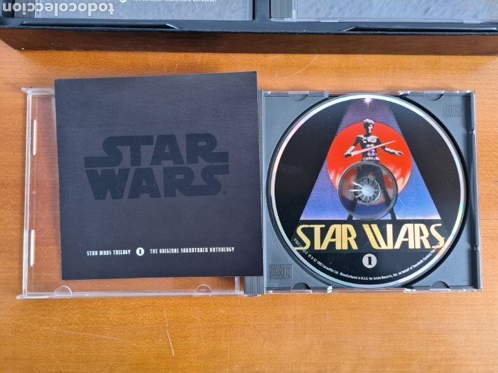 CDs de Música: Star Wars Trilogy Original Soundtrack Anthology John Williams Música BSO Guerra mperio Retorno Jedi - Foto 18 - 224875886