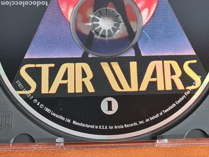 CDs de Música: Star Wars Trilogy Original Soundtrack Anthology John Williams Música BSO Guerra mperio Retorno Jedi - Foto 22 - 224875886