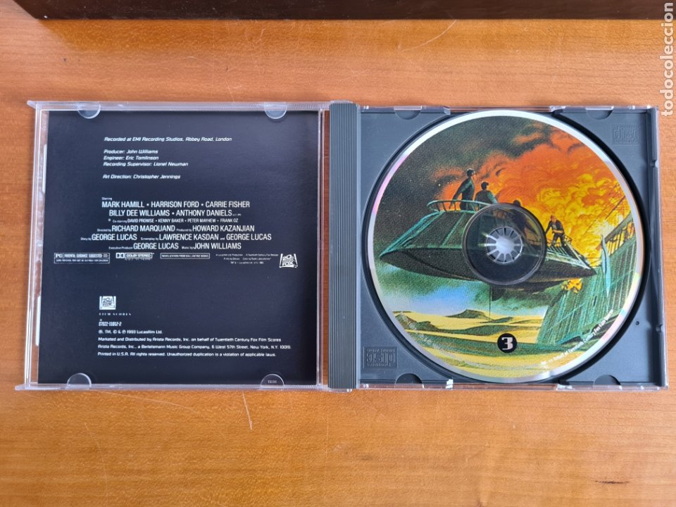 CDs de Música: Star Wars Trilogy Original Soundtrack Anthology John Williams Música BSO Guerra mperio Retorno Jedi - Foto 41 - 224875886